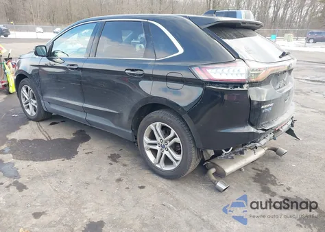 2017 Ford Edge Titanium from USA, damaged, VIN 2FMPK4K92HBC03540